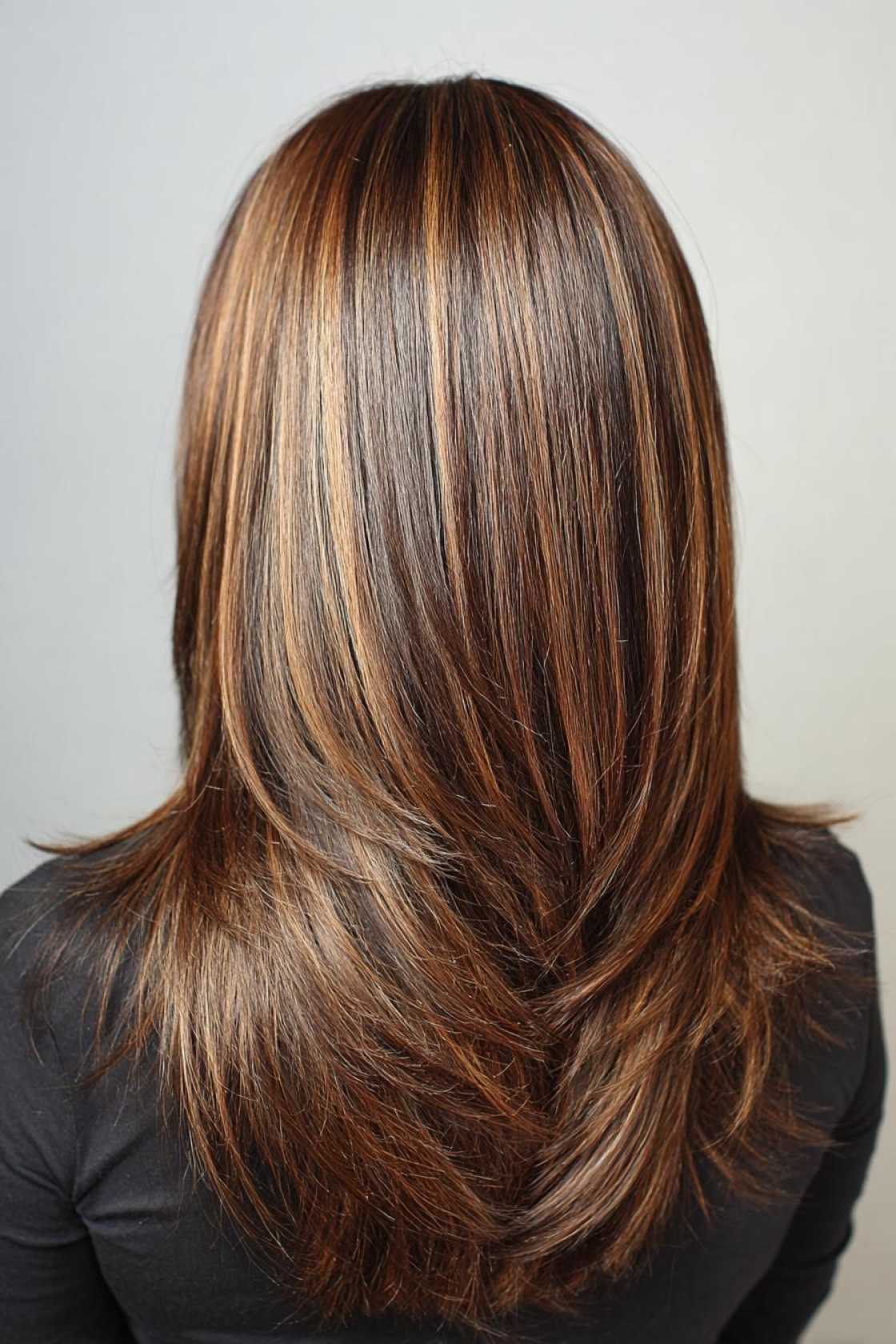 Your Spring 2025 Hair Refresh: 20+ Chic Medium-Length Cut Ideas to Inspire. - 6. Mid-Length Cut with Lowlights