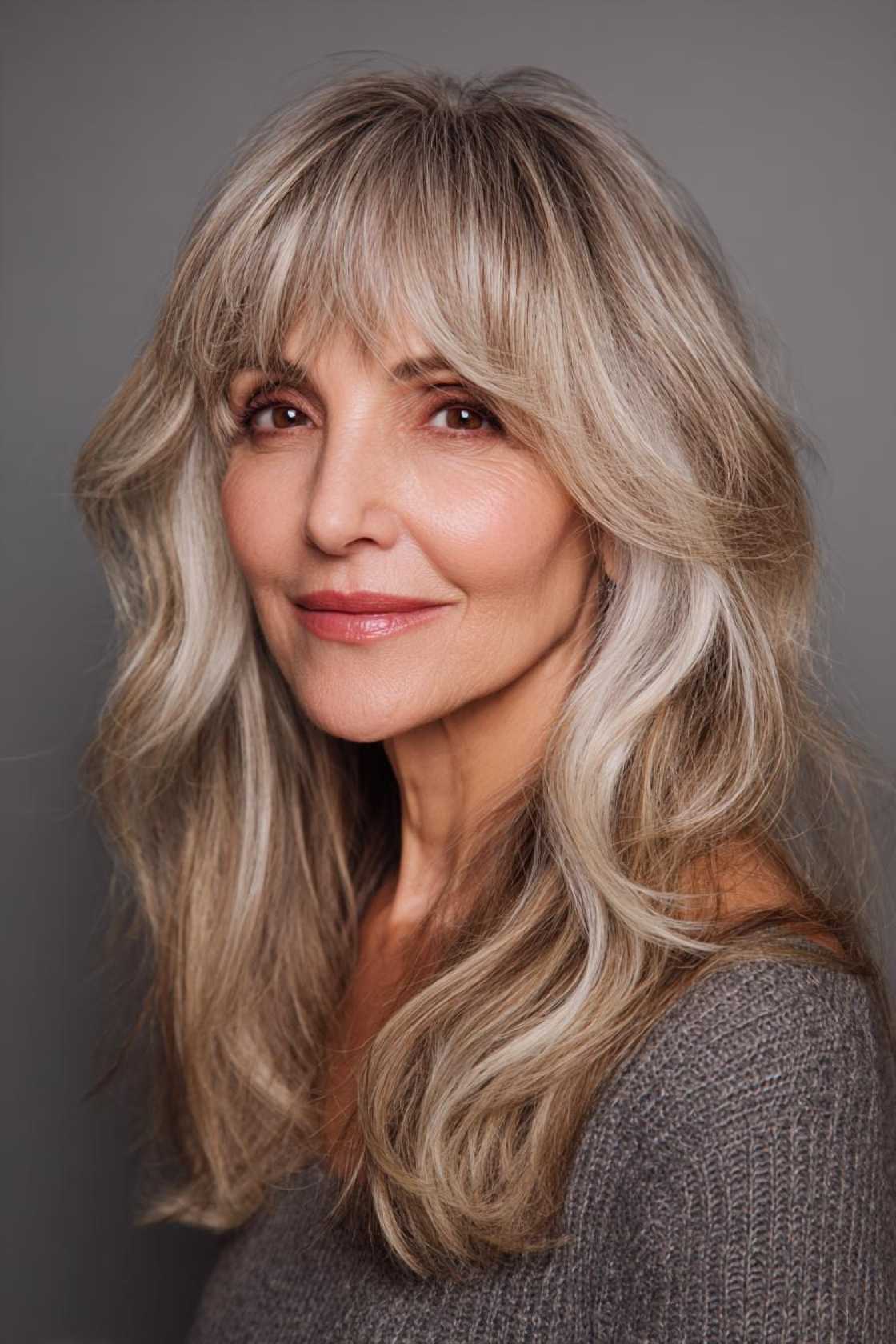Your Summer 2025 Style Refresh: 20+ Youthful Haircuts for Women Over 50. - 8. The Long Layers with Curtain Bangs