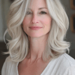 Age is Just a Number: 15+ Very Layered Medium Haircuts That Radiate Confidence Over 50.