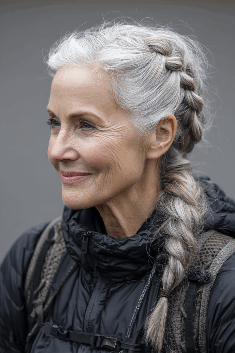 Beyond the Basics: 20+ Sophisticated Braided Looks for the Modern Woman Over 50.