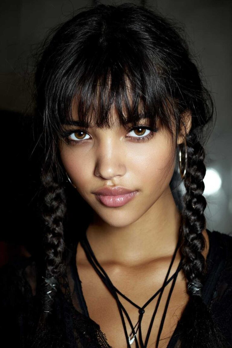 From Cute to Edgy: 11+ Braided Pigtails with Bangs for Every Vibe From Cute to Edgy: 11+ Braided Pigtails with Bangs for Every Vibe
