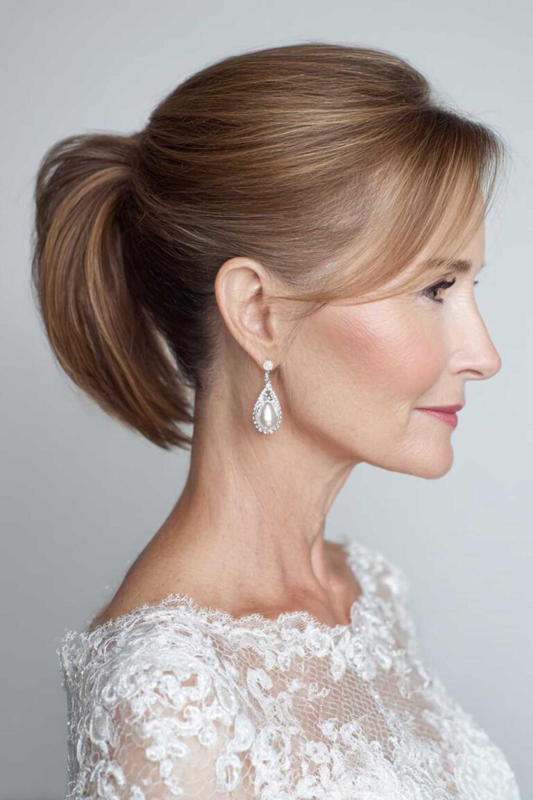 From Soft Waves to Chic Updos: 15+ Stunning Mother of the Groom Looks