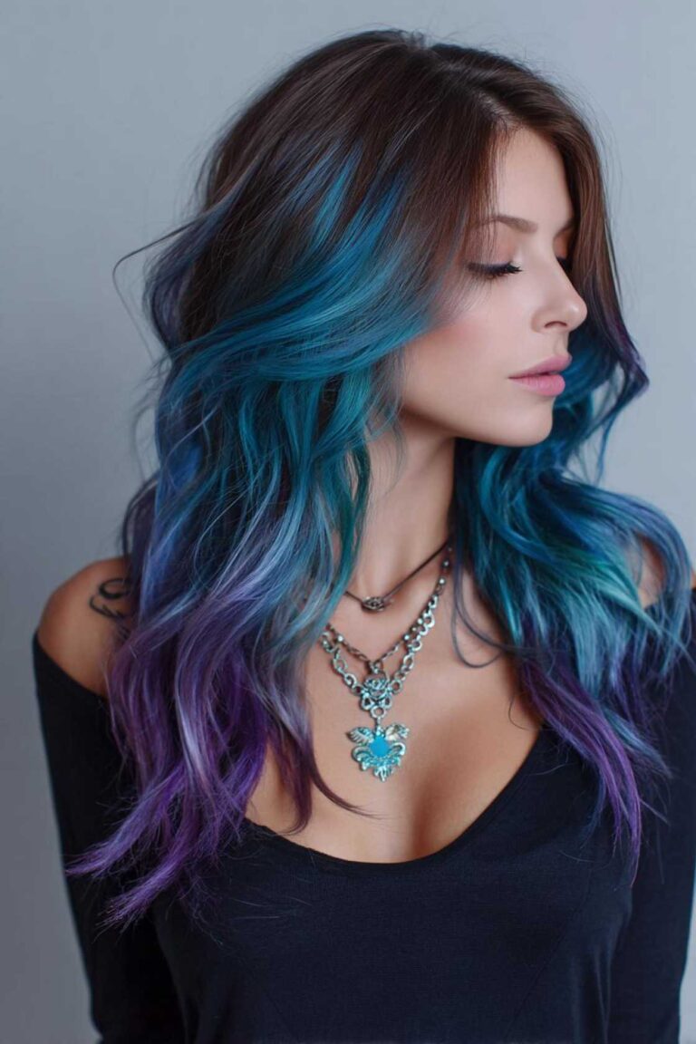 Make Waves: 15+ Mermaid Hair Color Ideas with Magical Ombre & Peekaboo Vibes Make Waves: 15+ Mermaid Hair Color Ideas with Magical Ombre & Peekaboo Vibes