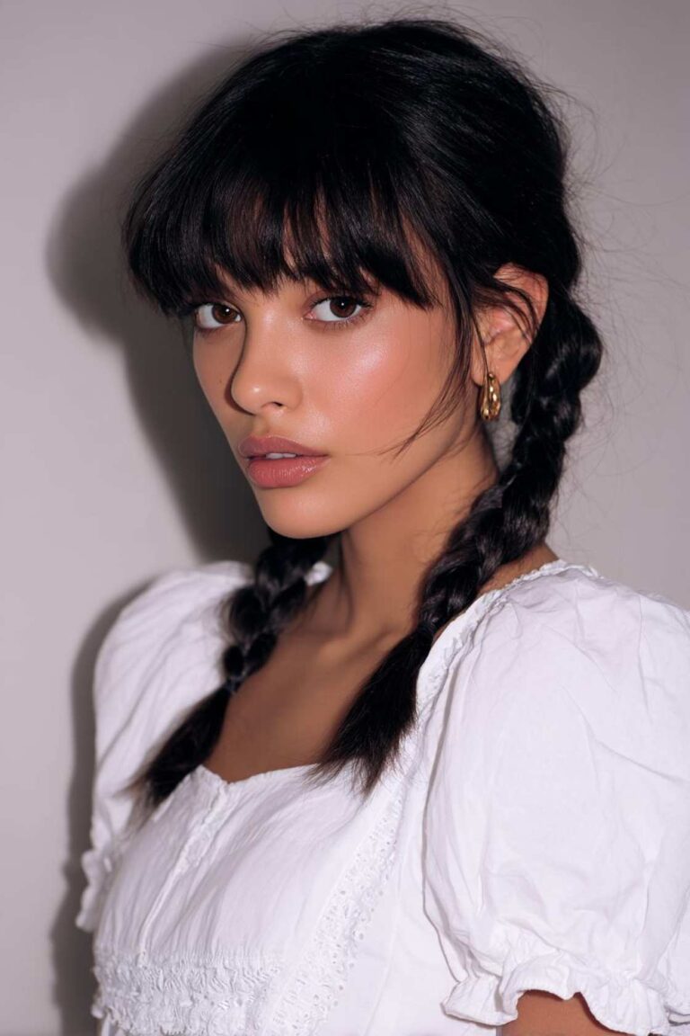 Playful & Chic: 13+ Braided Pigtails with Bangs You’ll Want to Try Playful & Chic: 13+ Braided Pigtails with Bangs You’ll Want to Try