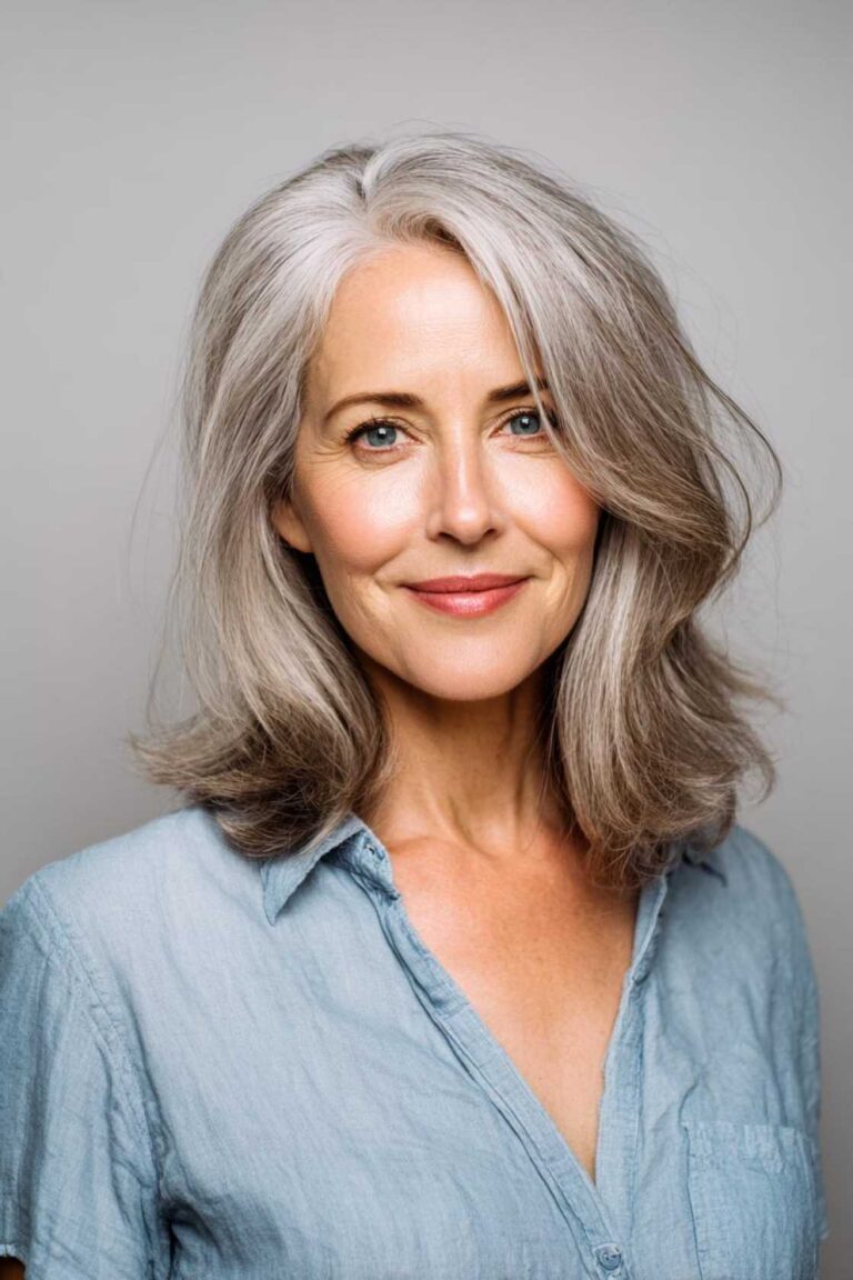 Ready for a Style Update? 11+ Layered Medium Haircuts Perfect for Women Over 50