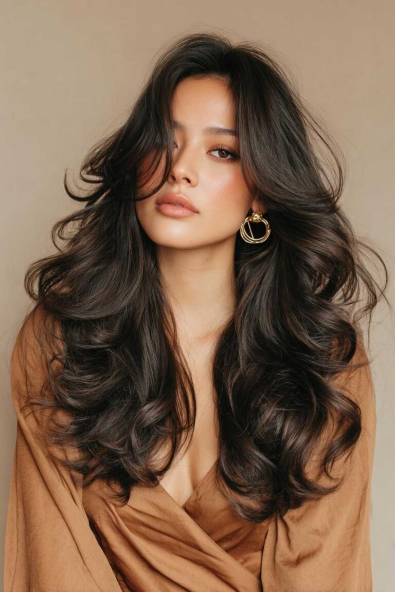 The Modern Muse's Guide to 2025: 12+ Long Hairstyles for a Chic & Contemporary Year.