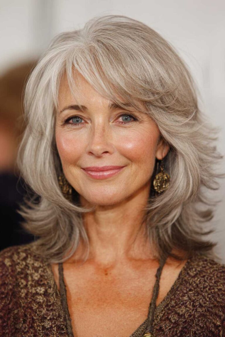 The Over-50 Liberation Cut: 15+ Ways "Very Layered" Medium Hair Can Set Your Style Free.