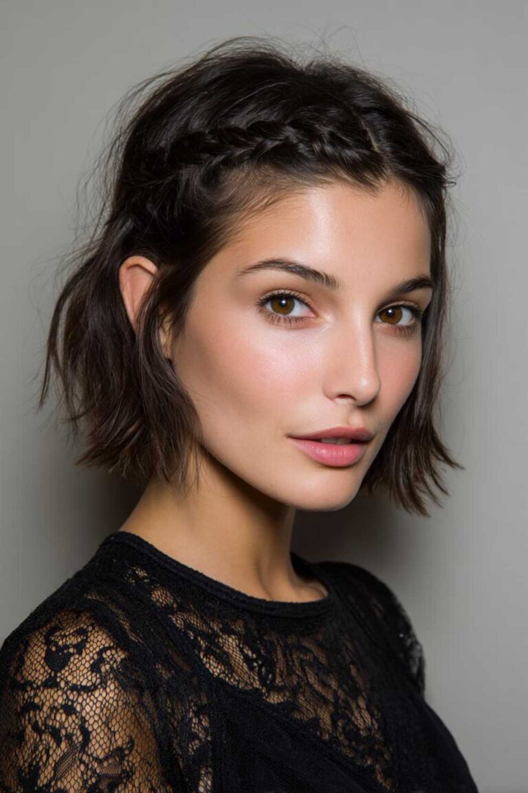 Think Updos Aren't for You? 18+ Easy Short Hair Styles That Prove You Wrong.