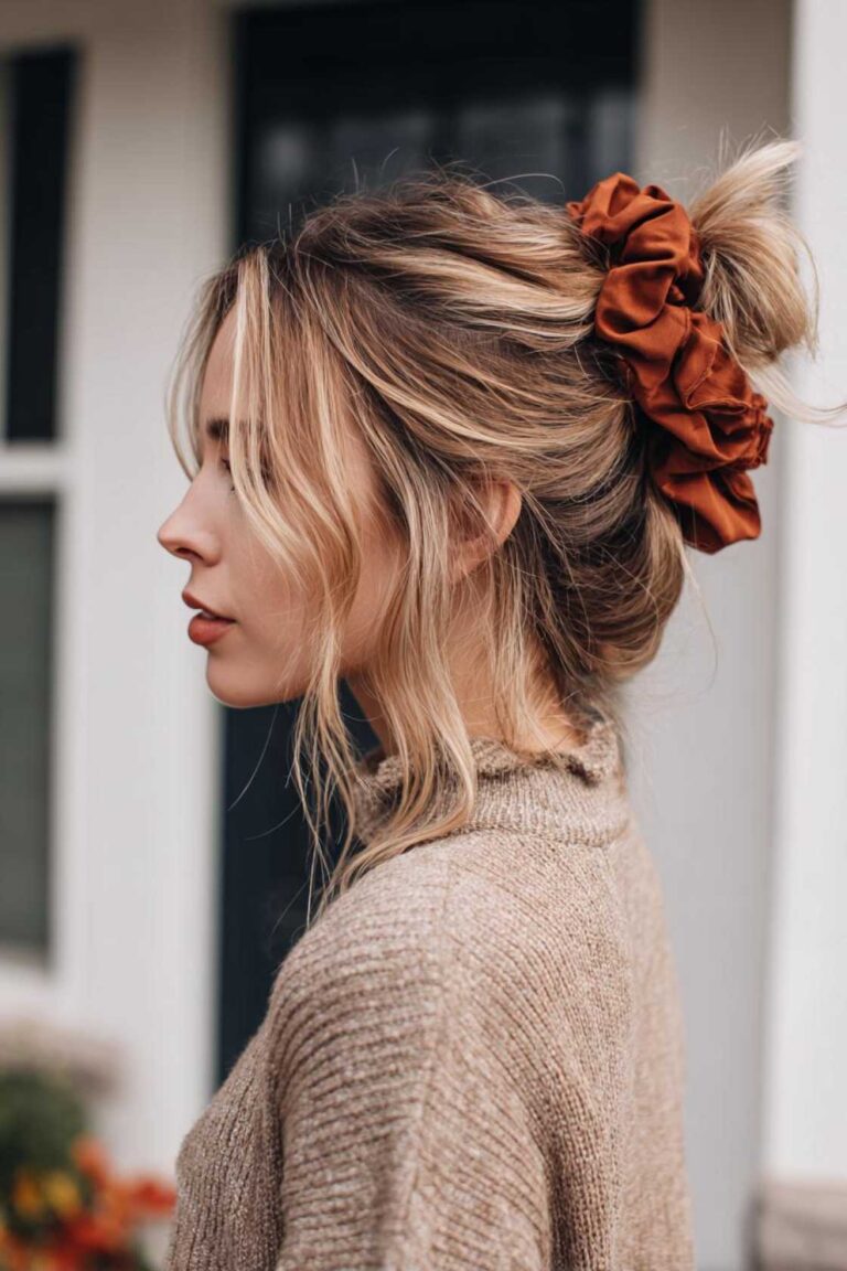 Velvet Waves & Cozy Knots: 13+ Fall Hairstyles Inspired by Autumn’s Richest Textures. Velvet Waves & Cozy Knots: 13+ Fall Hairstyles Inspired by Autumn's Richest Textures.