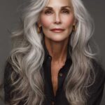 Age with Grace, Keep the Length: 12+ Long Haircut Ideas for Women Over 50 Who Love Style