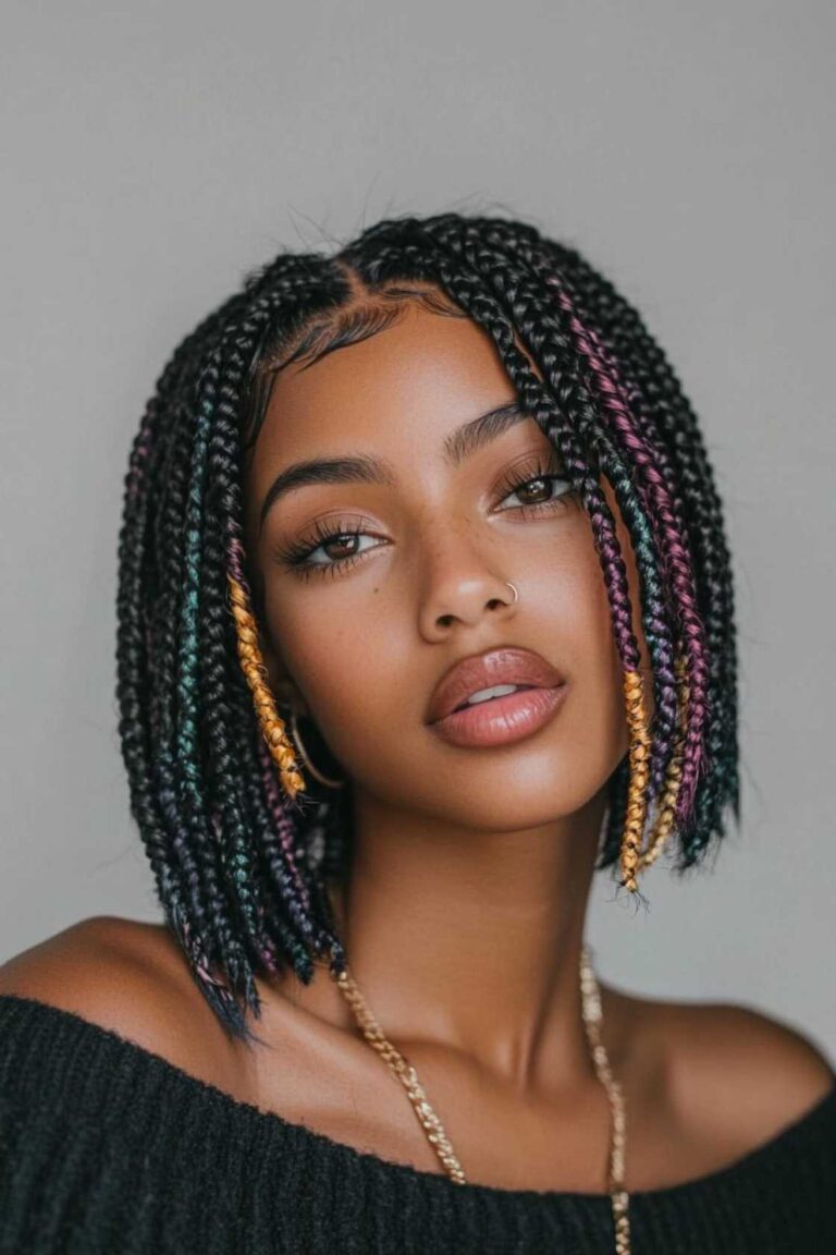 Bold & Beautiful: 12+ Short Box Braids Hairstyles That Are Chic and Easy to Style Bold & Beautiful: 12+ Short Box Braids Hairstyles That Are Chic and Easy to Style