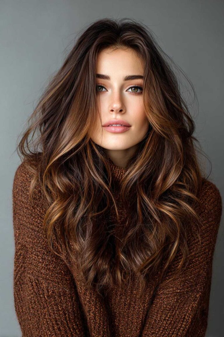 Caramel, Honey & Spice: 13+ Stunning Fall Highlights for Gorgeous Brown Hair
