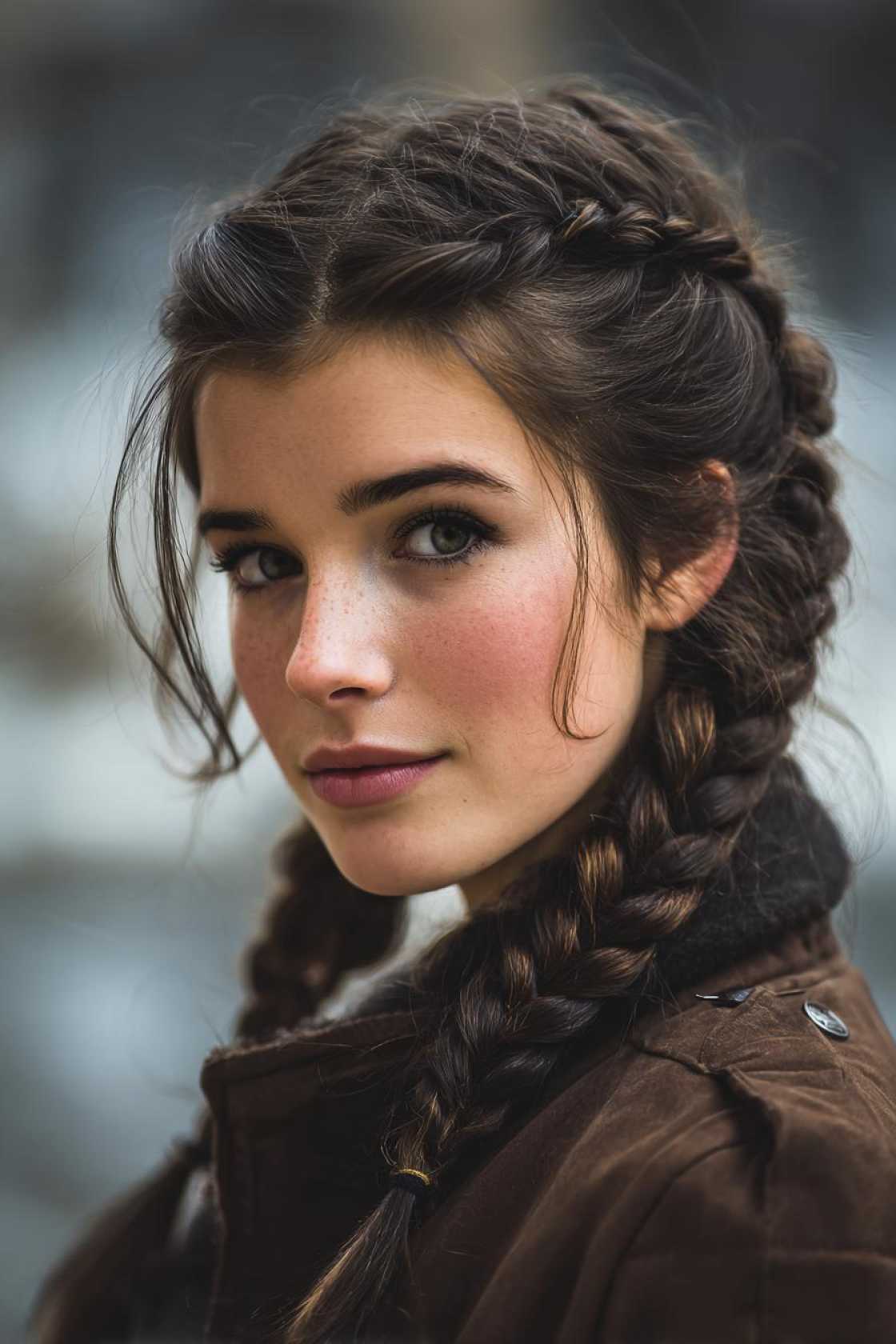 From Beanie-Proof Braids to Sleek Buns: 13+ Winter Hair Ideas to Try - 12. The Classic French Braid