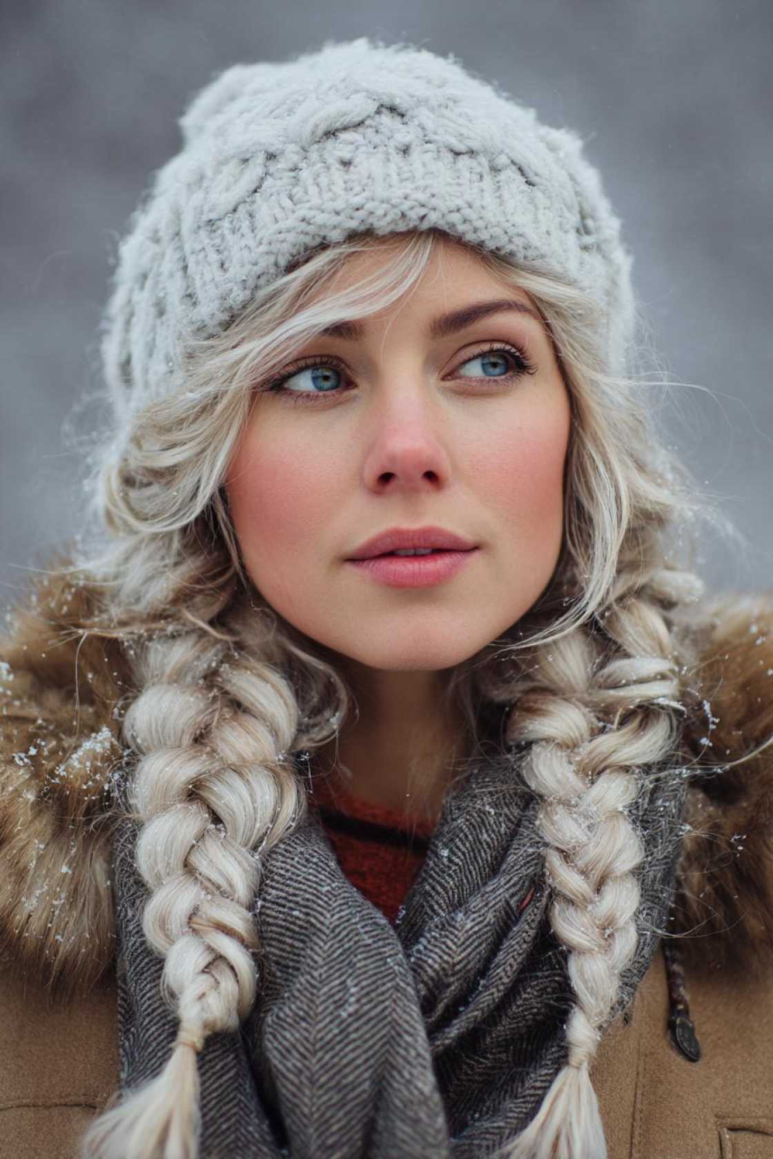 From Beanie-Proof Braids to Sleek Buns: 13+ Winter Hair Ideas to Try - 11. The Fishtail Braid