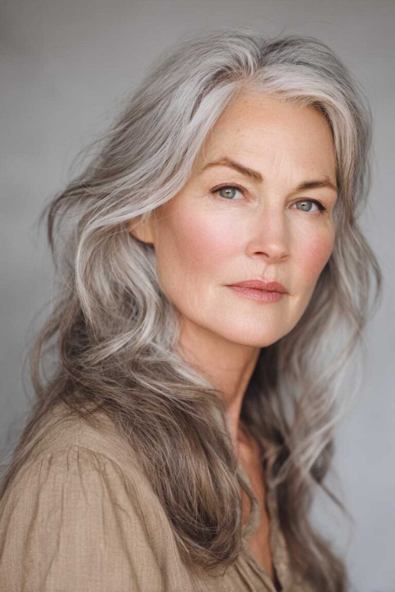 Long, Strong & Stylish: 13+ Haircuts That Celebrate Women Over 50 with Gorgeous Length Long, Strong & Stylish: 13+ Haircuts That Celebrate Women Over 50 with Gorgeous Length
