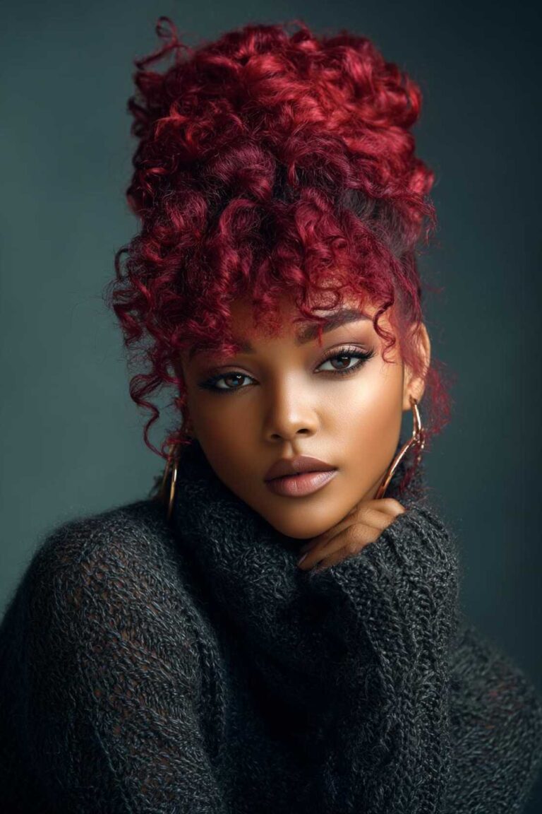 Rich, Warm & Radiant: 12+ Fall Hair Colors That Flatter Black Women Beautifully