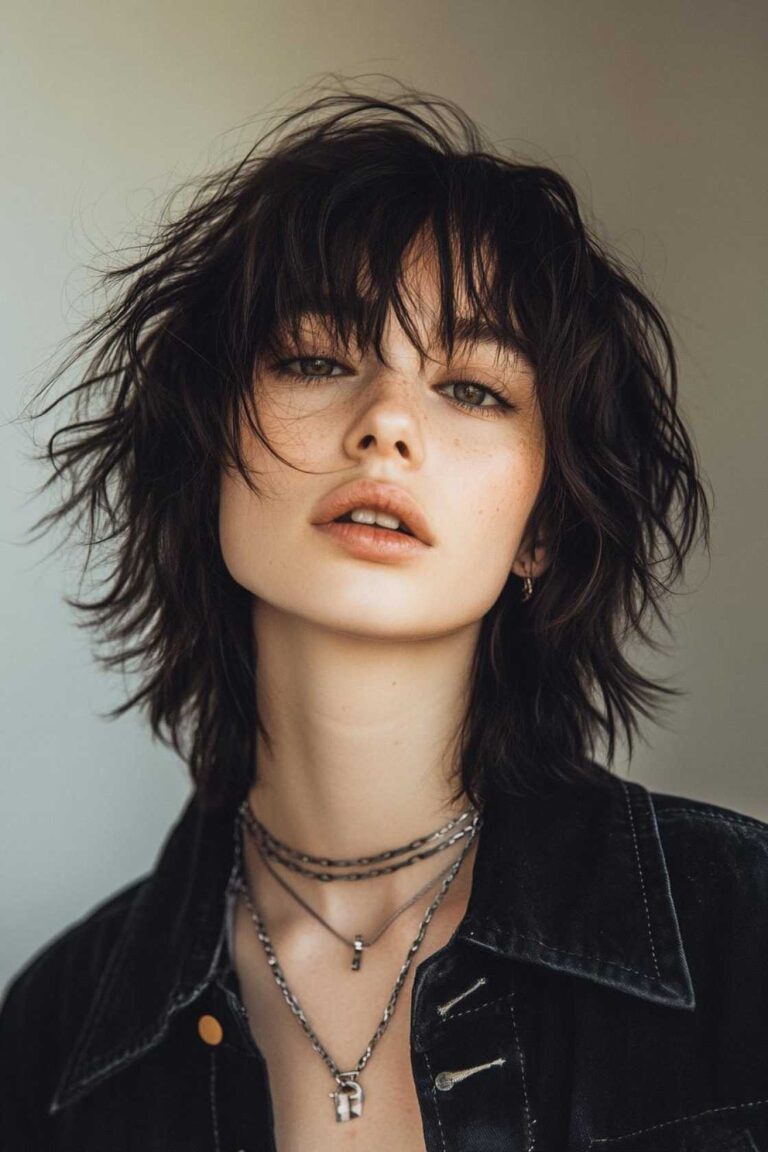 Rock ‘n’ Roll Ready: 12+ Wolf Cut Hairstyles That Merge Edge with Elegance Rock ‘n’ Roll Ready: 12+ Wolf Cut Hairstyles That Merge Edge with Elegance