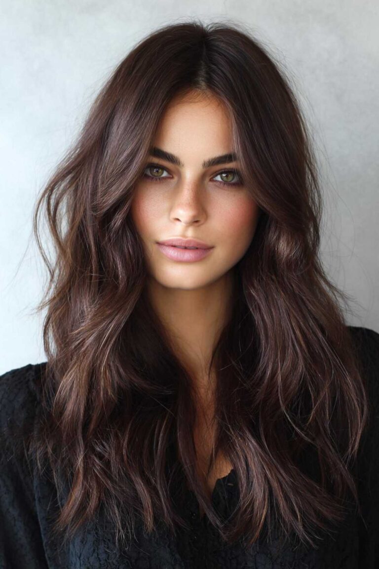 Warm & Glossy: 13+ Mocha Brown Shades Perfect for Autumn Hair Makeovers
