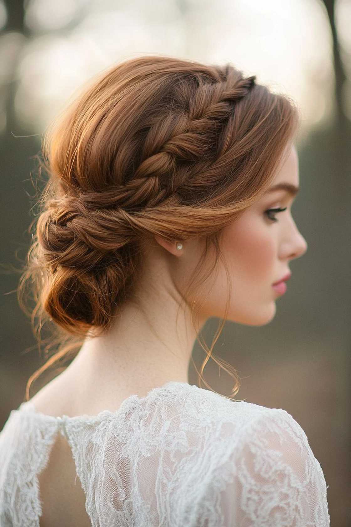 12+ Romantic Fall Updos Perfect for Weddings and Special Occasions 2025 - Romantic Fall Updo #4: Braided Updo with