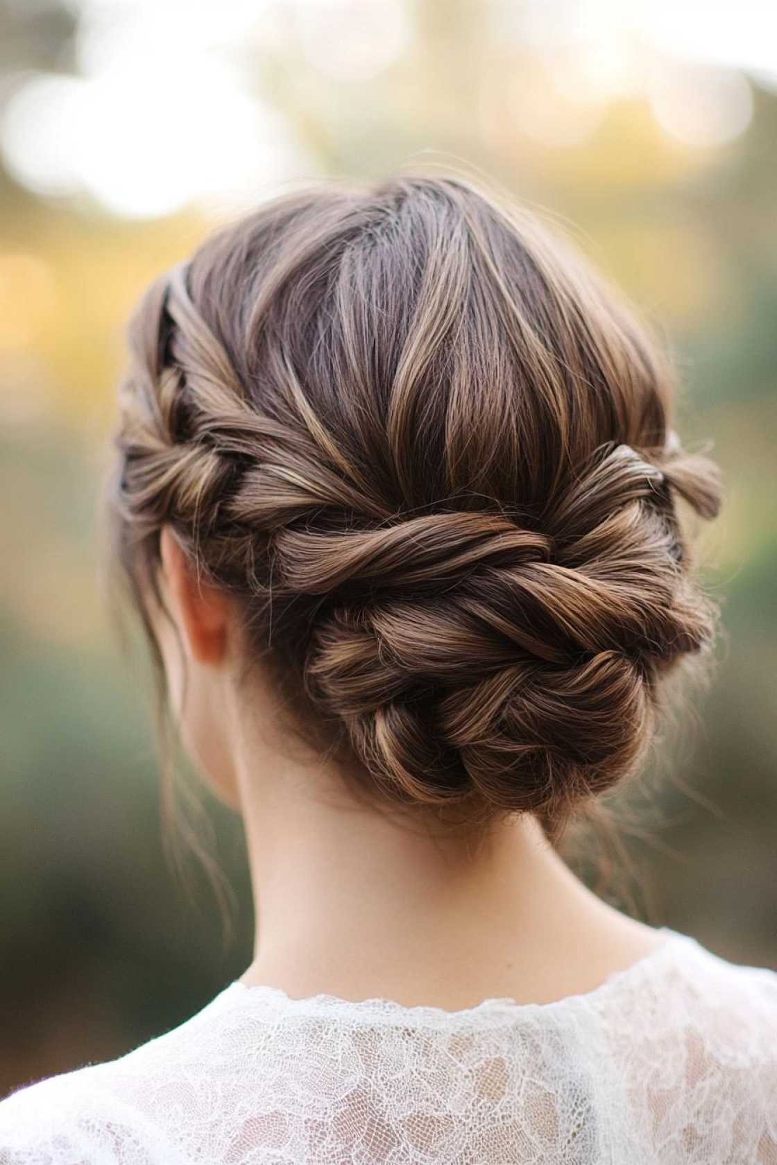 12+ Romantic Fall Updos Perfect for Weddings and Special Occasions 2025 - Romantic Fall Updo #2: Twisted Rope Brai