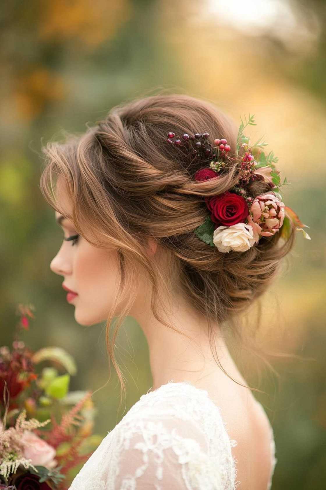 12+ Romantic Fall Updos Perfect for Weddings and Special Occasions 2025 - Styling and Maintaining Your Romantic Fa