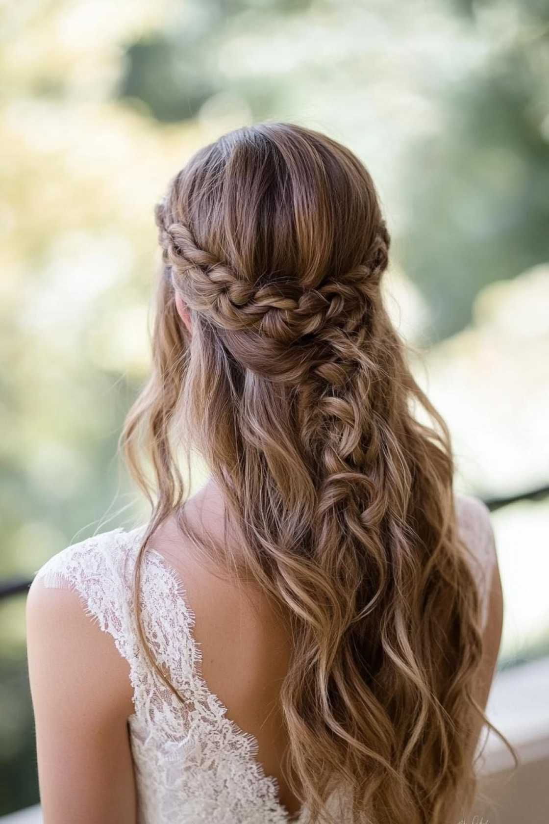 12+ Romantic Fall Updos Perfect for Weddings and Special Occasions 2025 - Romantic Fall Updo #8: Half-Up, Half-Dow