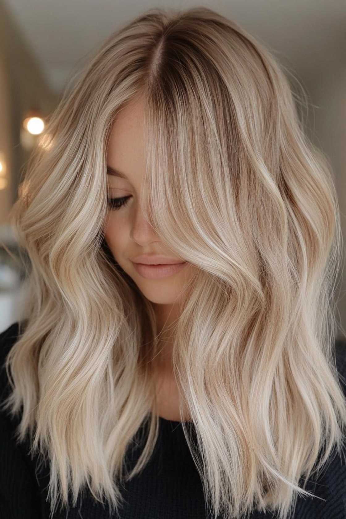 Autumn Glow: 12+ Warm Blonde Hair Color Ideas That Brighten the Fall Season - 9. Beige Blonde