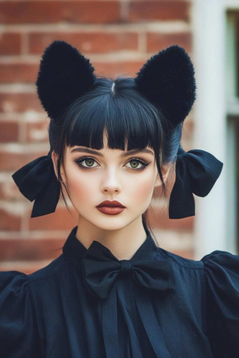 Midnight Magic: 12+ Halloween Costume Hairstyles That Slay with Black Hair Midnight Magic: 12+ Halloween Costume Hairstyles That Slay with Black Hair