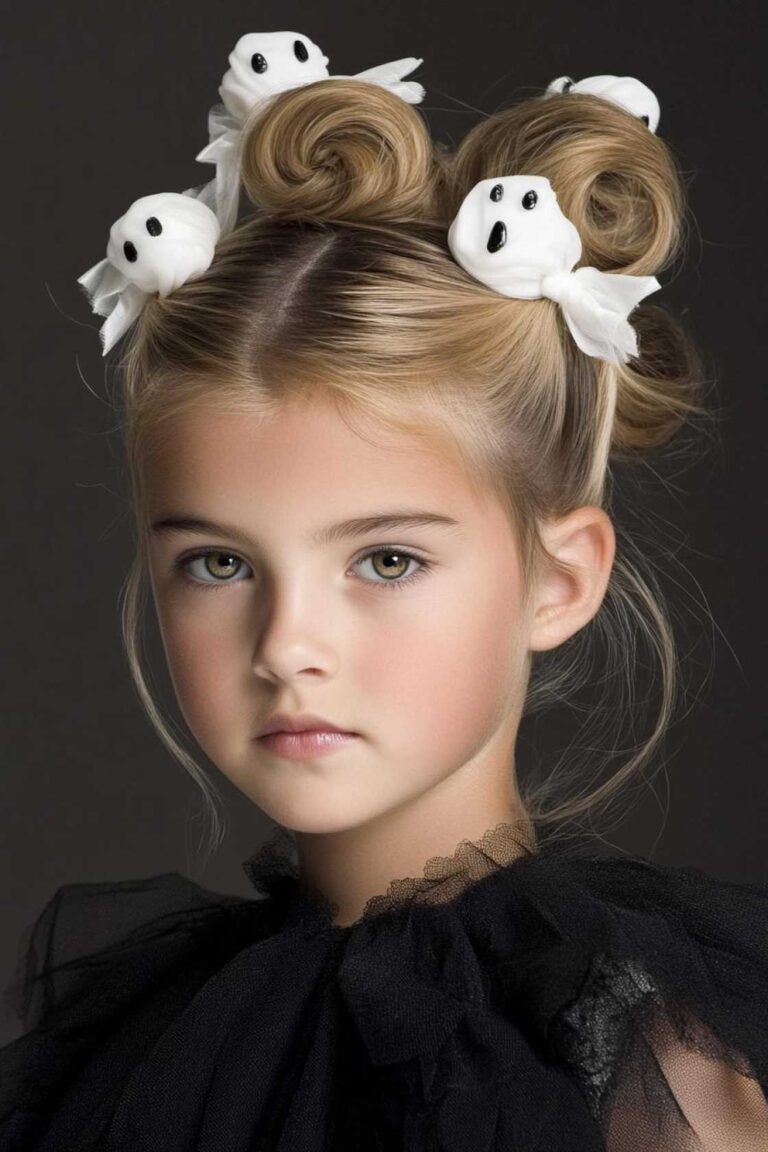 Trick-or-Treat Ready: 12+ Halloween Hairstyles for Kids That Are Cute and Creative