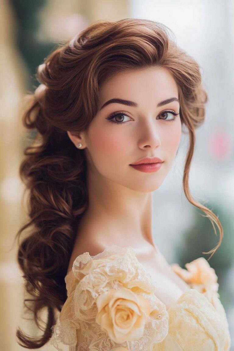Beyond the Ballroom: 14+ Belle Inspired Hairstyles Perfect for Parties and Weddings Beyond the Ballroom: 14+ Belle Inspired Hairstyles Perfect for Parties and Weddings