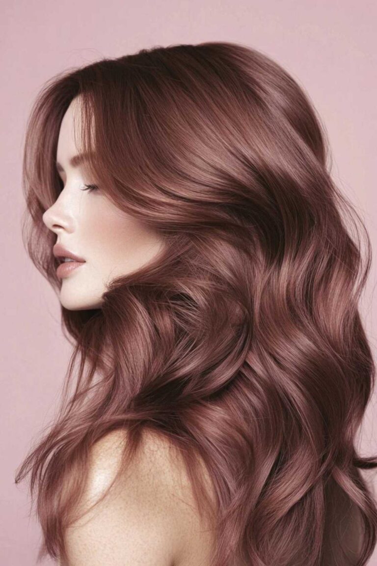 Blush Meets Brunette: 12+ Rose Brown Hair Color Ideas for a Subtle, Feminine Glow Blush Meets Brunette: 12+ Rose Brown Hair Color Ideas for a Subtle, Feminine Glow