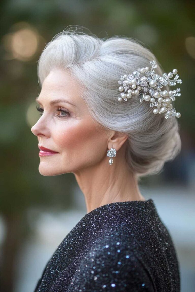 Celebrate in Style: 12+ Holiday Hairstyles for Women Over 50 That Radiate Elegance