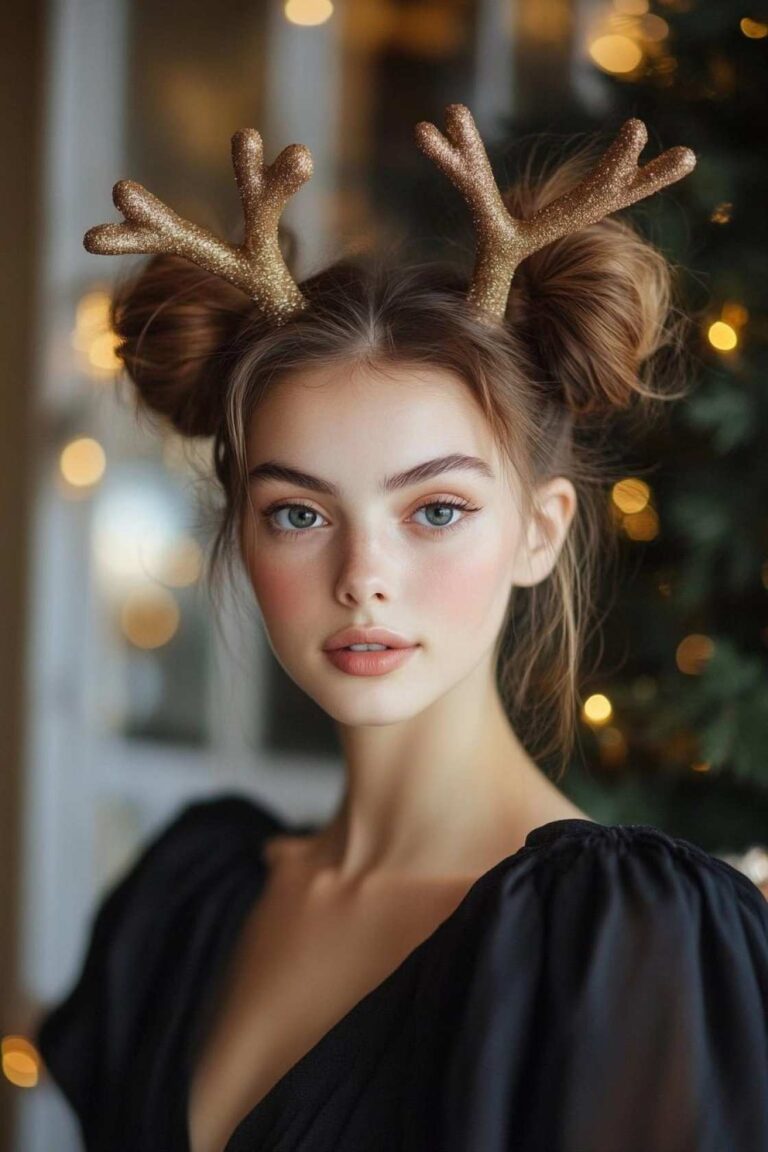 Celebrate in Style: 14+ Christmas Hairstyles Perfect for Family Gatherings and Parties Celebrate in Style: 14+ Christmas Hairstyles Perfect for Family Gatherings and Parties