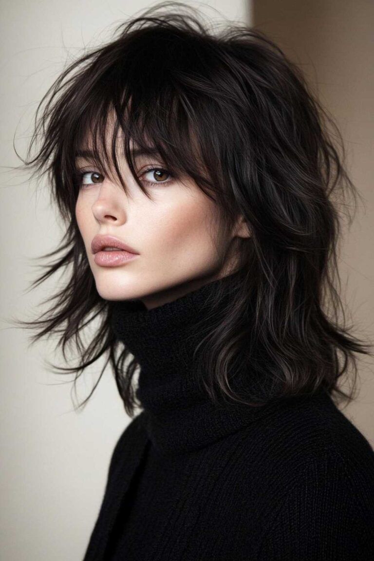 Cold-Season Chic: 12+ Winter Shag Hairstyles That Add Warmth, Volume, and Edge