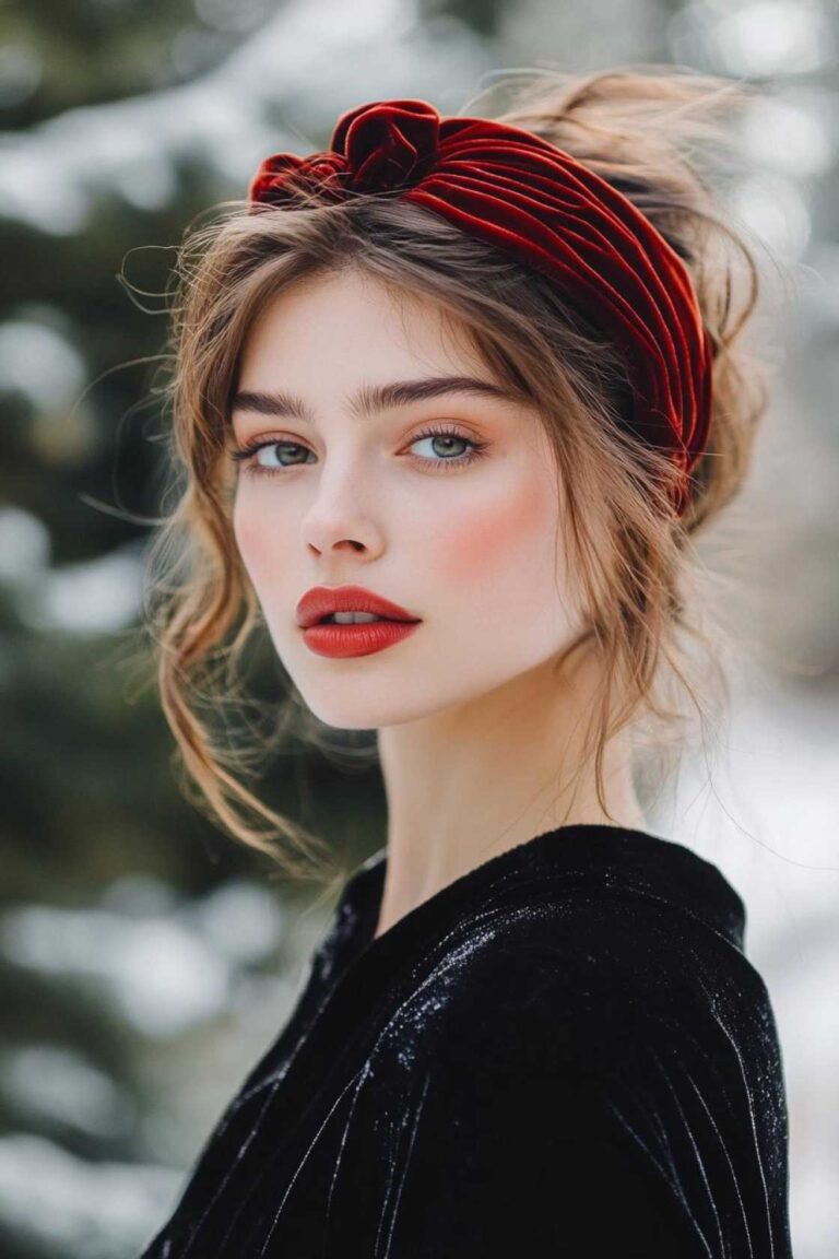 Cold-Weather Glam: 12+ Winter Hairstyles That Keep You Warm and Chic
