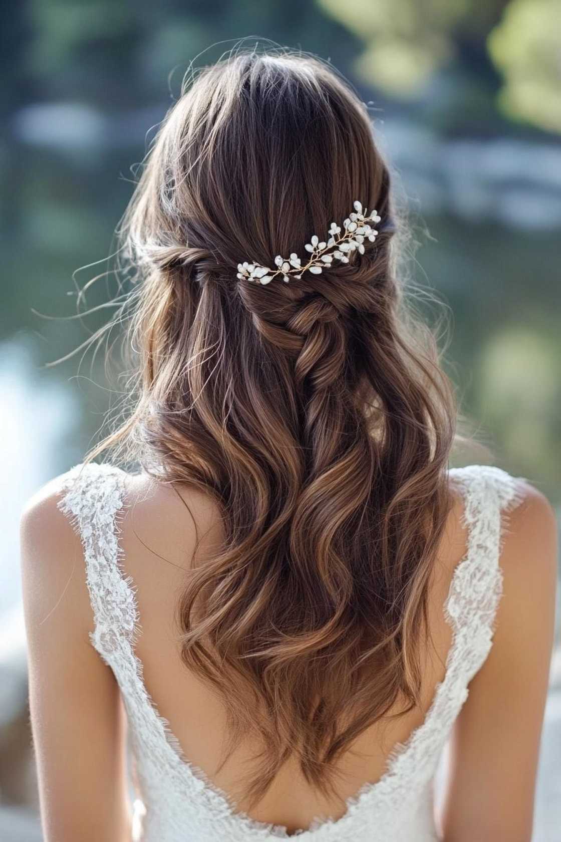 Divine Beauty: 12+ Greek Goddess Hairstyles That Bring Ancient Glamour to Life - 2. Euterpe's Lyre Waves