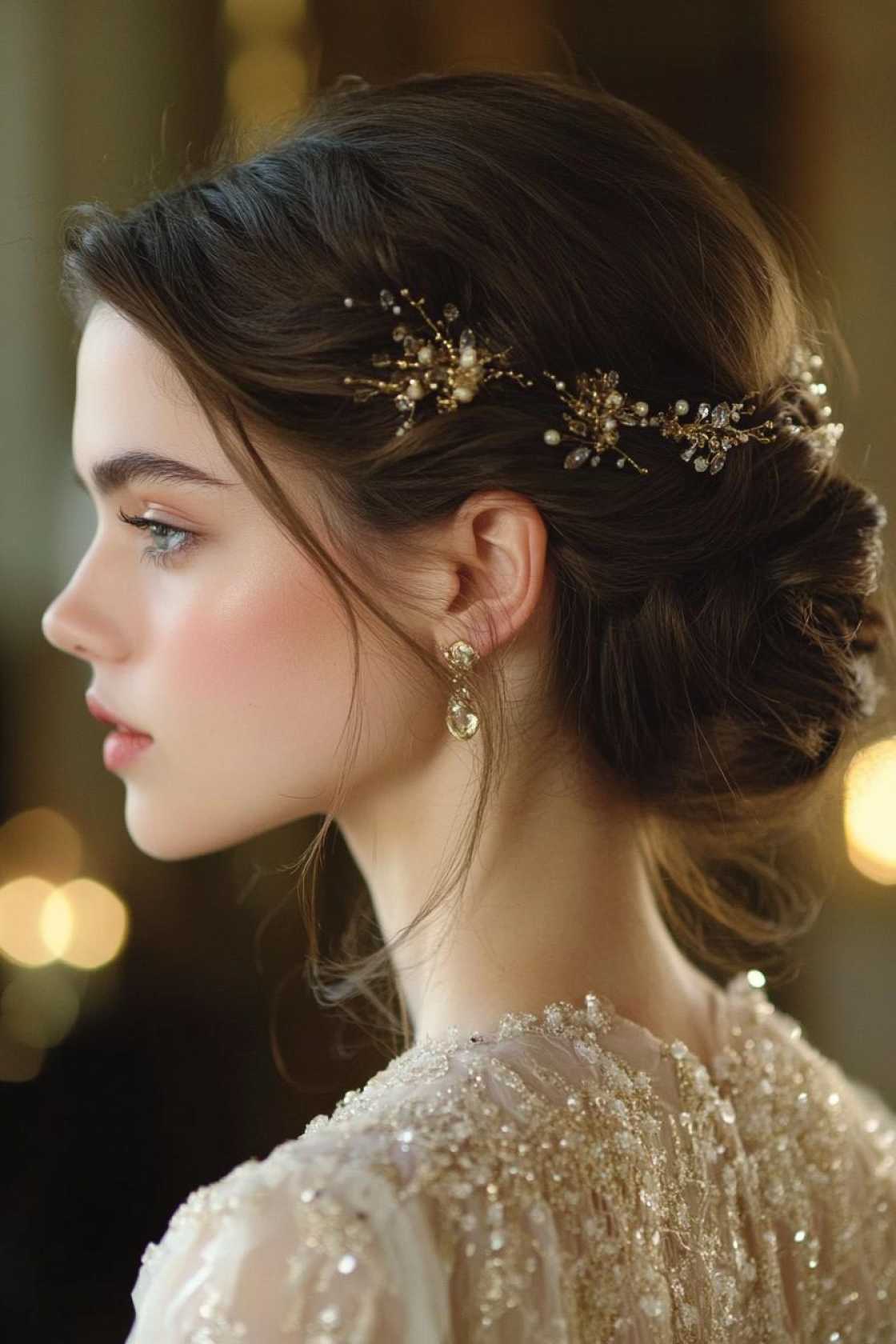 Divine Beauty: 12+ Greek Goddess Hairstyles That Bring Ancient Glamour to Life - 10. Hera's Regal Updo