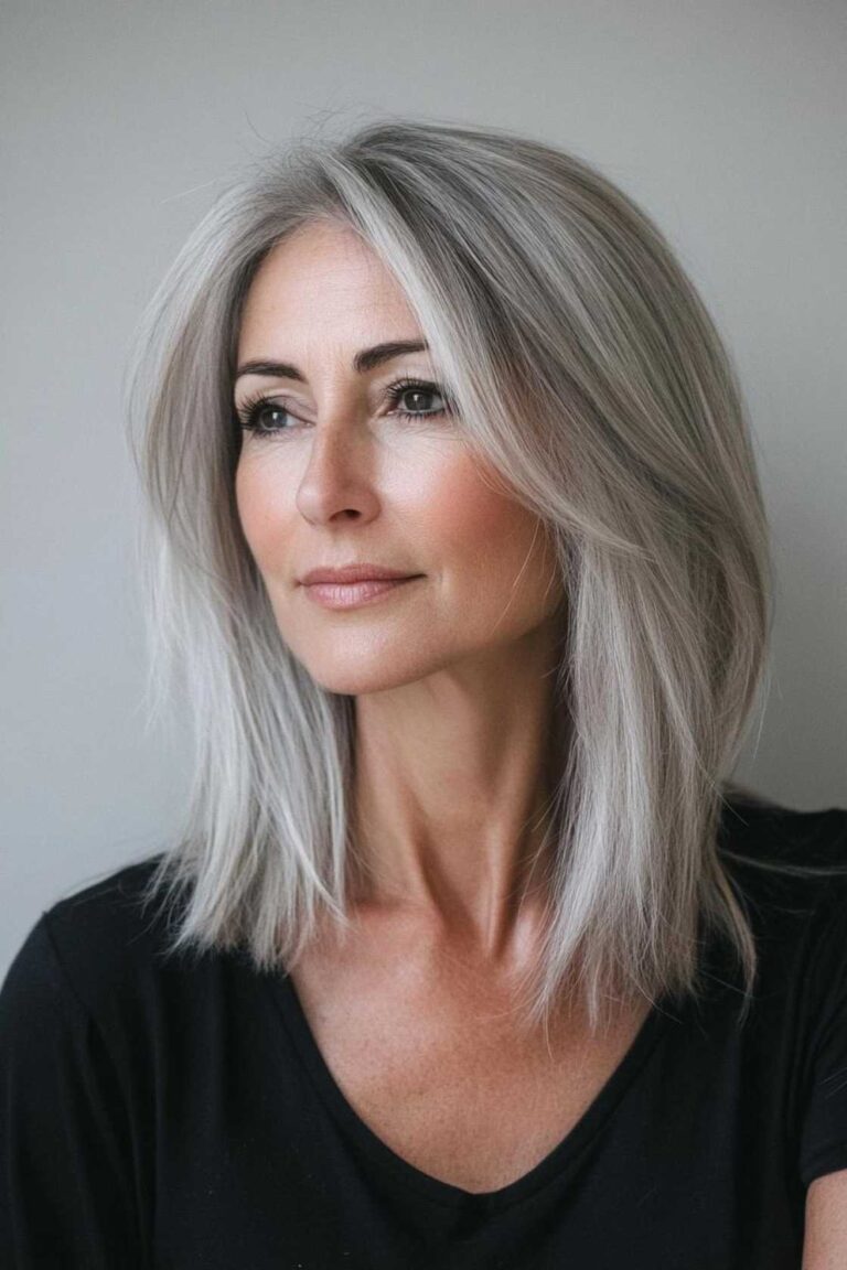 Everyday Glam: 14+ Medium-Length Hairstyles Perfect for Women Over 50 This Year Everyday Glam: 14+ Medium-Length Hairstyles Perfect for Women Over 50 This Year