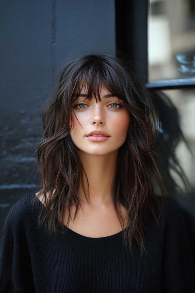 Face-Framing Perfection: 12+ Hairstyles with Bangs That Instantly Transform Your Look Face-Framing Perfection: 12+ Hairstyles with Bangs That Instantly Transform Your Look