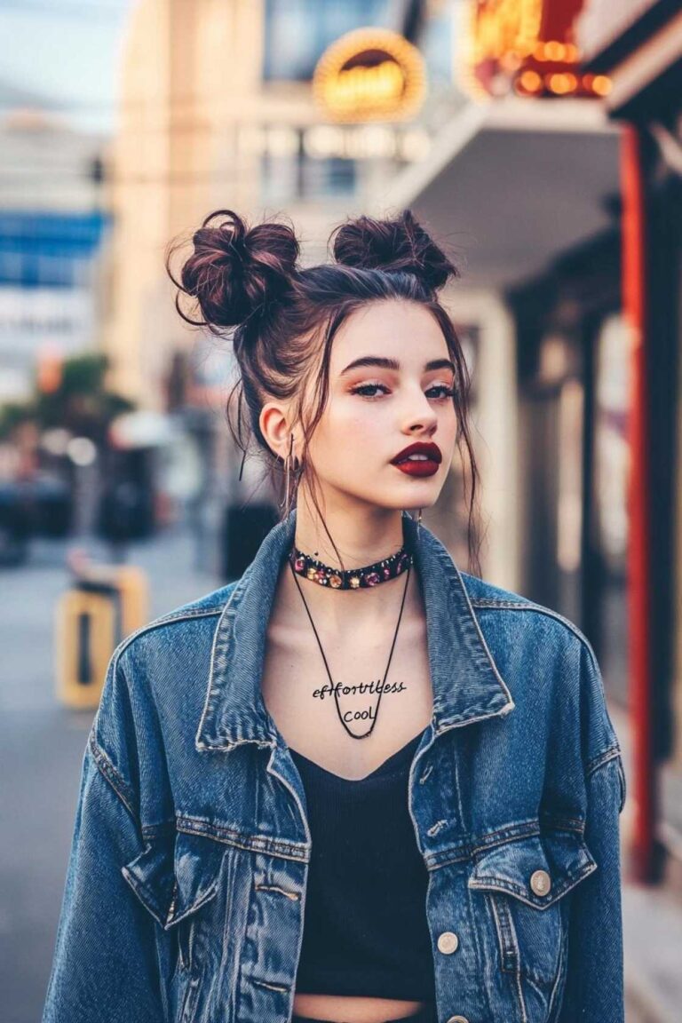 Festival Vibes: 13+ Space Bun Hair Ideas That Mix Fun, Style, and Effortless Cool Festival Vibes: 13+ Space Bun Hair Ideas That Mix Fun, Style, and Effortless Cool