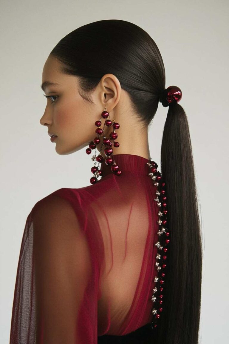 Festive Glam: 12+ Christmas Hairstyles That Add Sparkle to Every Holiday Moment