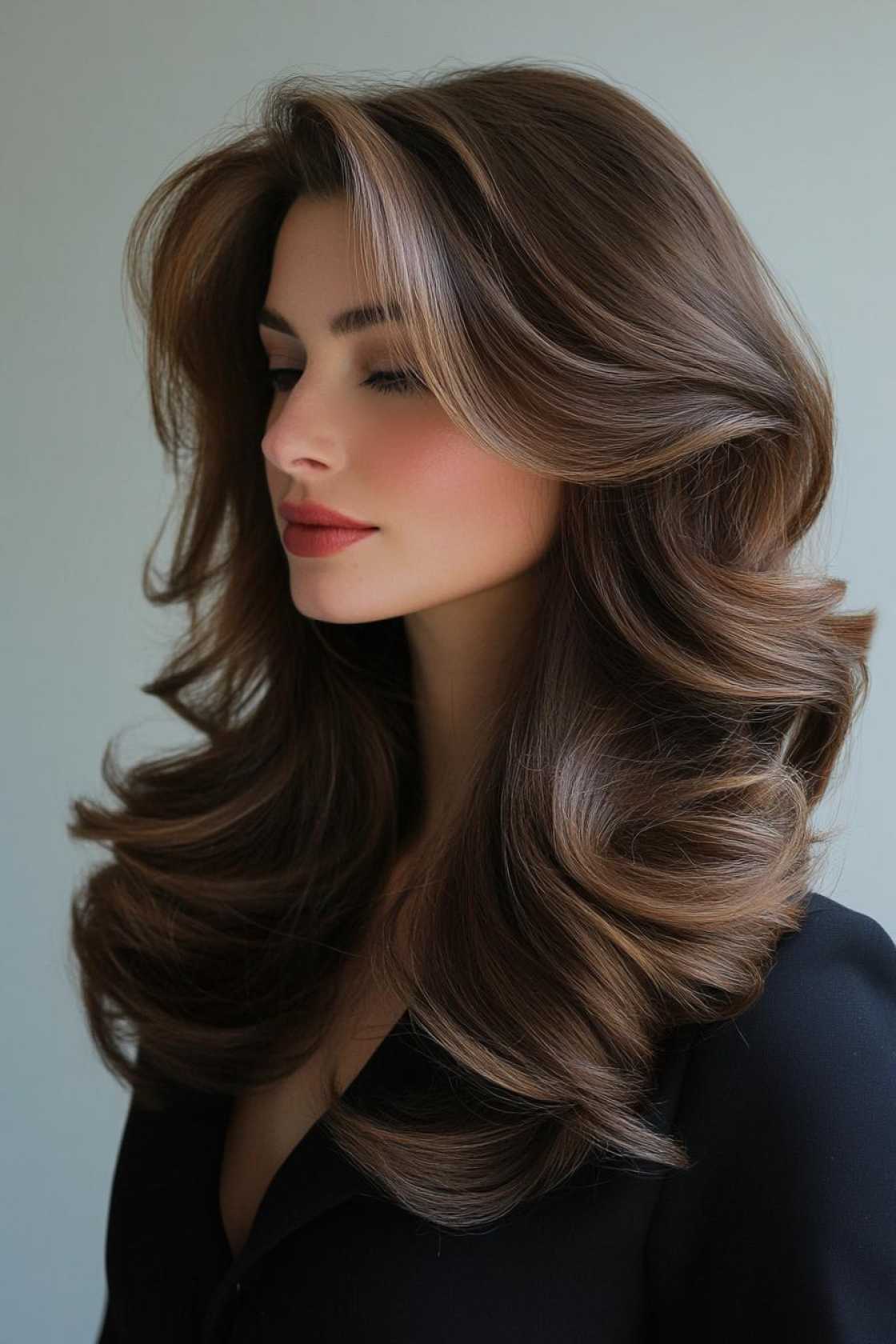 From Polished Updos to Soft Waves: 13+ Gala Hair Ideas That Steal the Spotlight - 2. The Deep Side Part with Volume