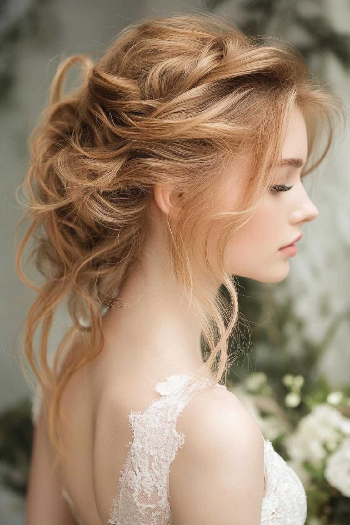 From Polished Updos to Soft Waves: 13+ Gala Hair Ideas That Steal the Spotlight - 7. Textured Half-Up, Half-Down