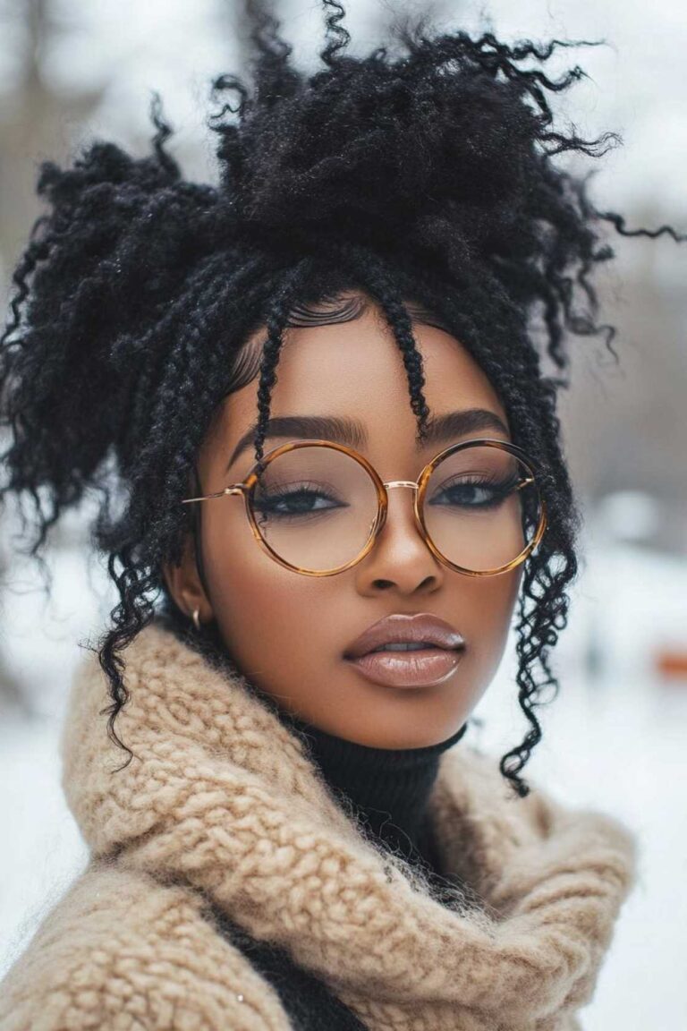 Protective Styles with Flair: 14+ Winter Hairstyles for Black Women That Shine All Season