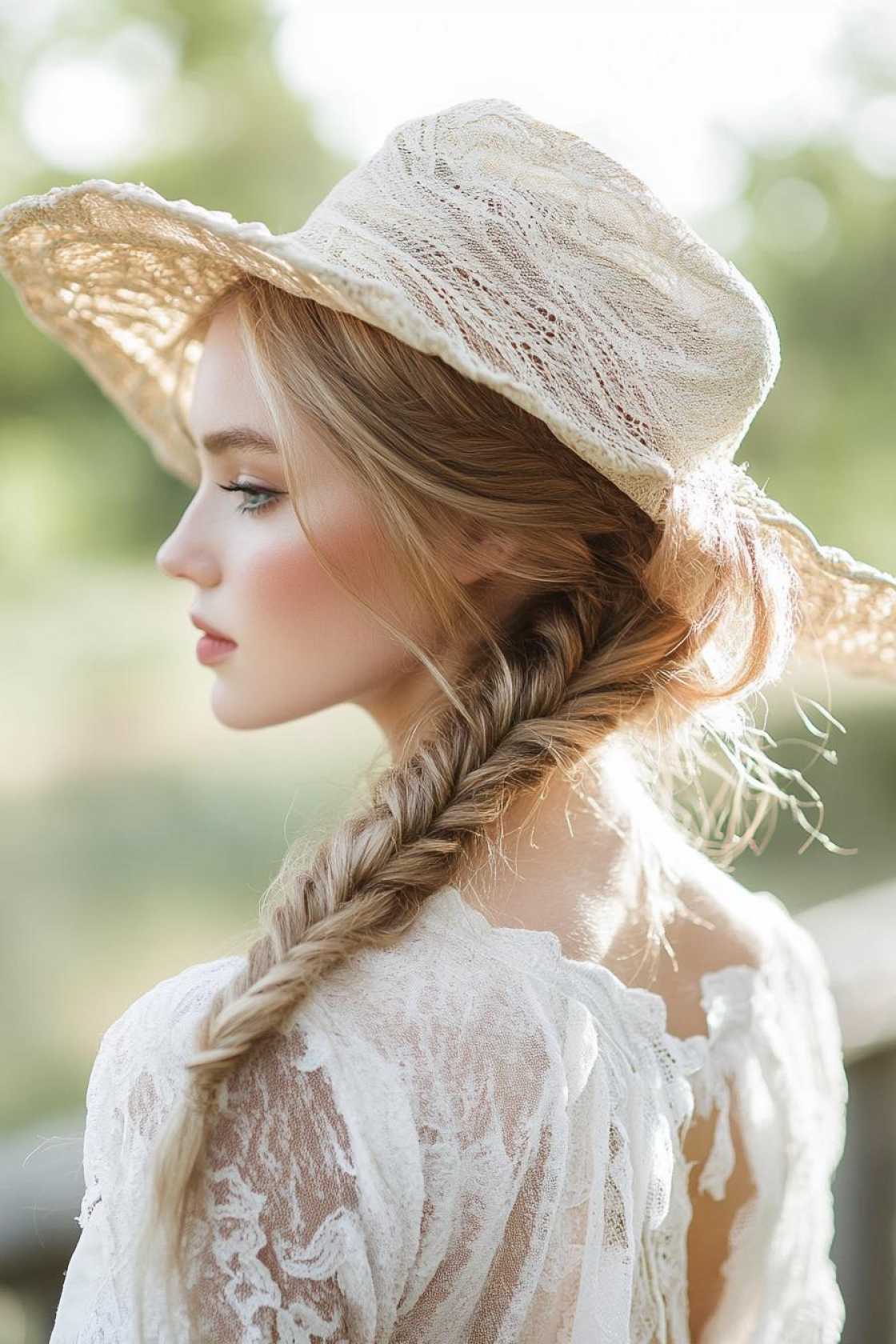 Rodeo Ready: 12+ Cowgirl Hairstyles That Blend Country Charm with Modern Style - 9. The Fishtail Braid