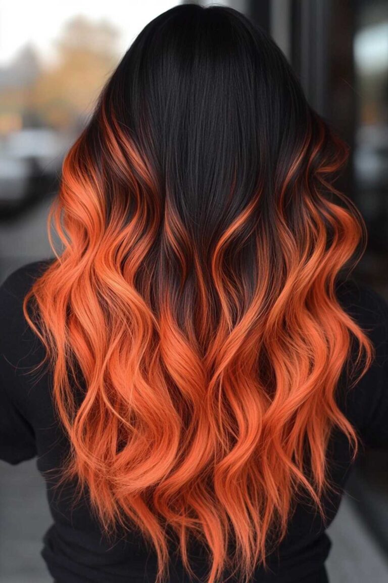 Spooky Chic: 12+ Black and Orange Hair Color Ideas Spooky Chic: 12+ Black and Orange Hair Color Ideas