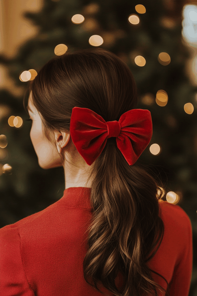 From Braids to Bows: 13+ Christmas Hair Ideas Perfect for Parties and Family Photo From Braids to Bows: 13+ Christmas Hair Ideas Perfect for Parties and Family Photo