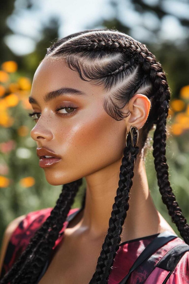 12+ Double Stacked Braids for Stunning Festival-Ready Texture 12+ Double Stacked Braids for Stunning Festival-Ready Texture