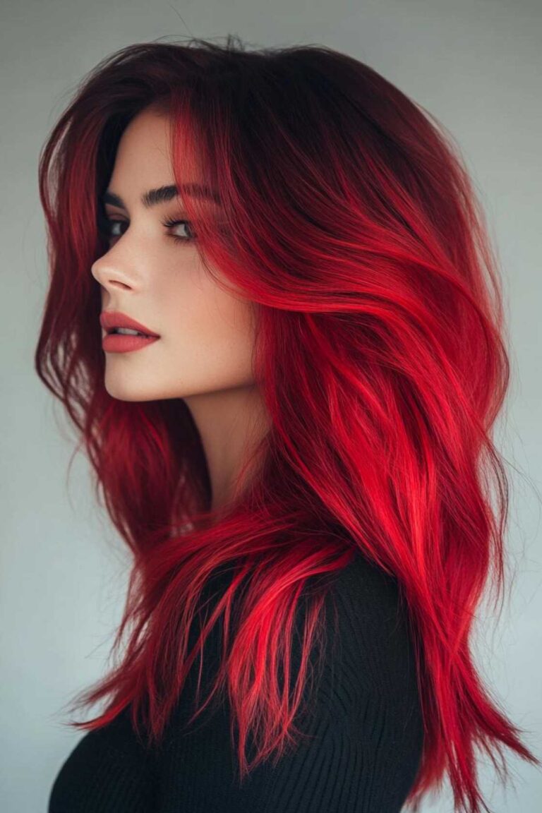 14+ Cherry Red Hair Transformations Bringing Bold Season Energy 14+ Cherry Red Hair Transformations Bringing Bold Season Energy