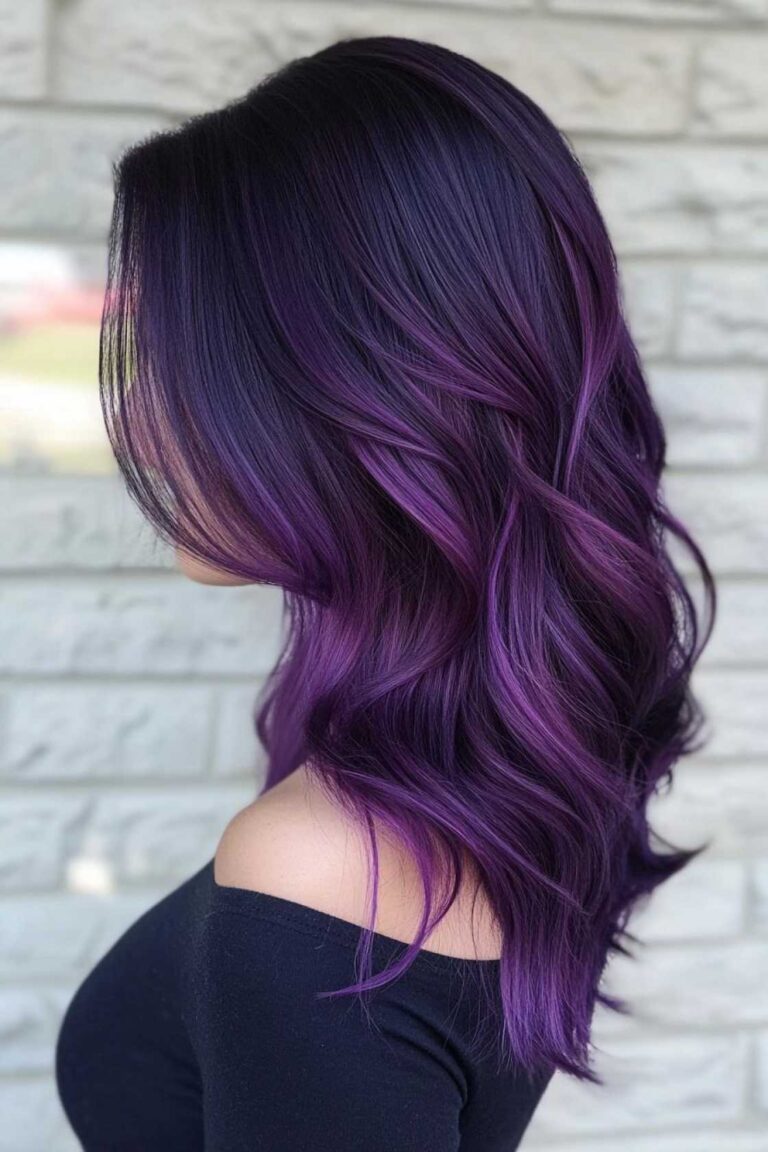 Bold Streaks: 12+ Purple Highlight Ideas That Add Instant Edge Bold Streaks: 12+ Purple Highlight Ideas That Add Instant Edge